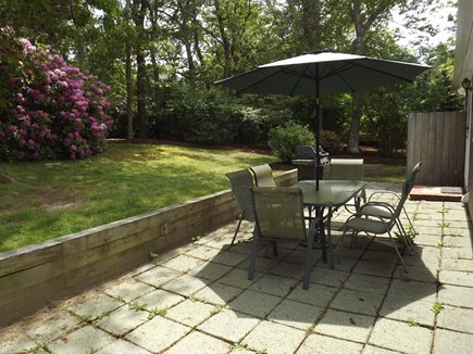 Chatham Cape Cod vacation rental - Back Patio with Outdoor Shower