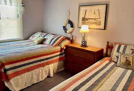 Orleans Cape Cod vacation rental - Upstairs bedroom with double bed plus twin bed