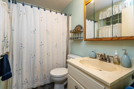 Eastham Cape Cod vacation rental - Downstairs Bathroom with Tub