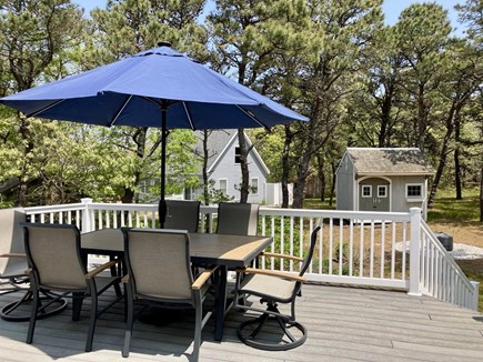 Eastham Cape Cod vacation rental - Outside Deck