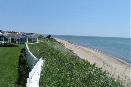 New Seabury Cape Cod vacation rental - View of Maushop and private Popponesset beach