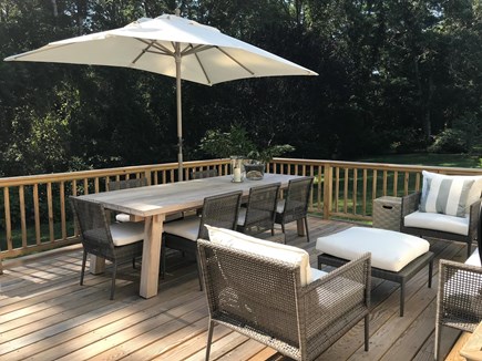 North Falmouth Cape Cod vacation rental - Deck