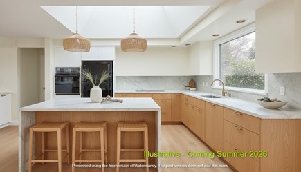 Dennis, Bayview Beach Cape Cod vacation rental - Open kitchen with Skylight