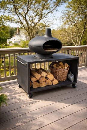 Dennis, Bayview Beach Cape Cod vacation rental - Pizza grill/smoker (Morso)