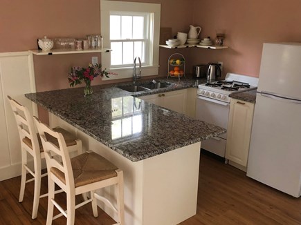 East Sandwich Cape Cod vacation rental - Open kitchen with seating area