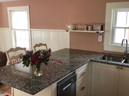 East Sandwich Cape Cod vacation rental - Kitchen has gas stove, oven, microwave, refrigerator, dishwasher