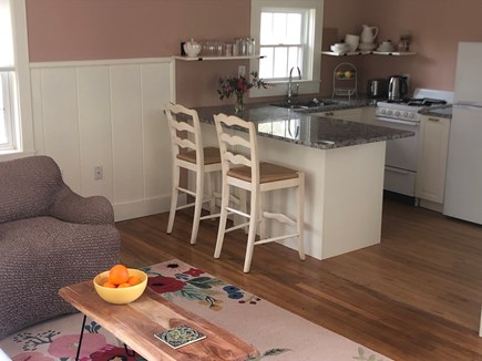East Sandwich Cape Cod vacation rental - Open living room and kitchen