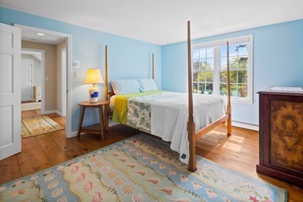Chatham Cape Cod vacation rental - Comfortable bed overlooking the back yard