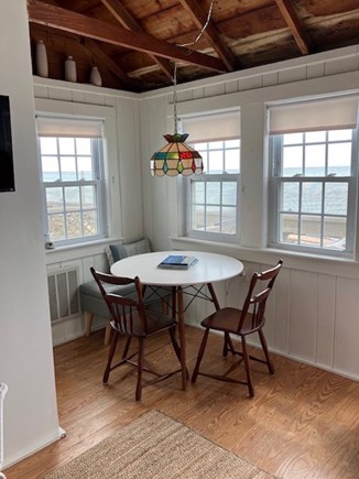 Truro Cape Cod vacation rental - Dining nook with amazing water views