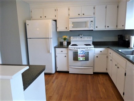 South Dennis Cape Cod vacation rental - Kitchen off the dining area
