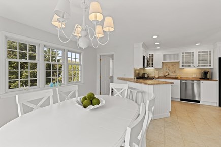 Sandwich  Cape Cod vacation rental - Bright & sunny eat-in kitchen.