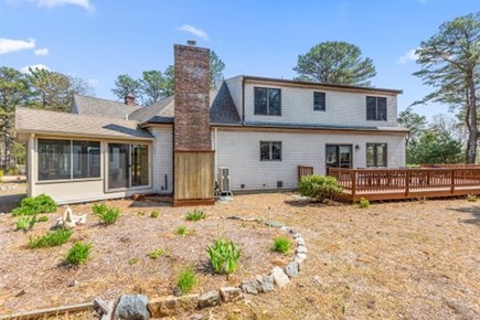 Wellfleet Cape Cod vacation rental - Enjoy the beautiful deck & porch in the large back yard