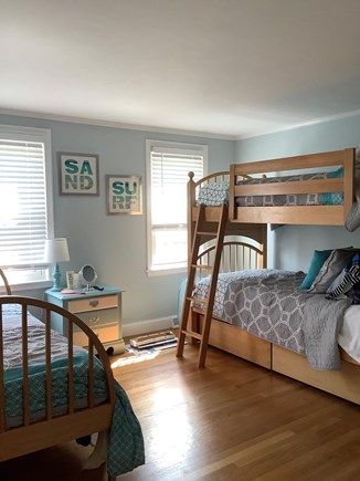 Brewster Cape Cod vacation rental - First floor bedroom with bunks