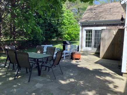 Brewster Cape Cod vacation rental - Patio area and outside shower