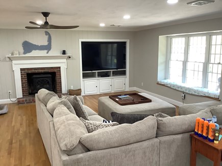 Brewster Cape Cod vacation rental - Family Great Room off of kitchen