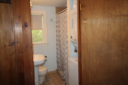 Truro Cape Cod vacation rental - Bath with Stackable Washer/Dryer