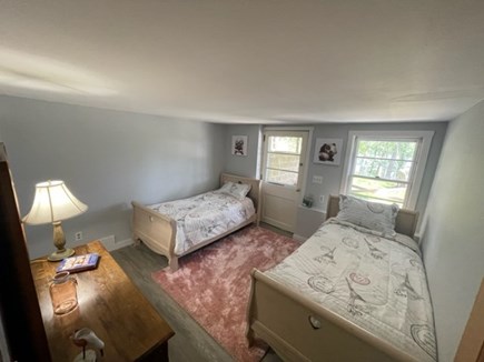 Harwich Cape Cod vacation rental - Lower level walkout bedroom with two twin beds.