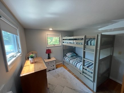 Harwich Cape Cod vacation rental - Main floor bedroom with bunkbed and trundle that sleeps 3.