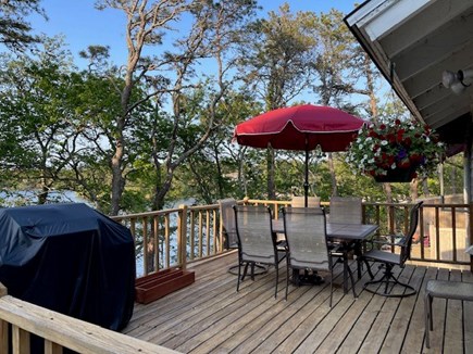 Harwich Cape Cod vacation rental - Great deck with grill and seating area.