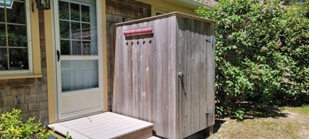 Brewster Cape Cod vacation rental - Outside shower