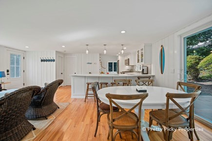 Chatham Cape Cod vacation rental - Dining area adjacent to kitchen and living room
