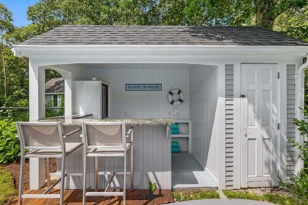 Marstons Mills Cape Cod vacation rental - Pool house with half bath