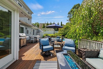Marstons Mills Cape Cod vacation rental - Plenty of seating around the back area