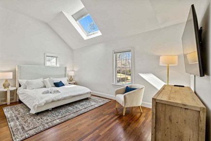 Marstons Mills Cape Cod vacation rental - First floor primary bedroom with king bed