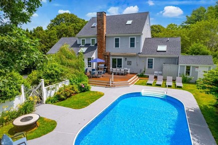 Marstons Mills Cape Cod vacation rental - Private back Yard