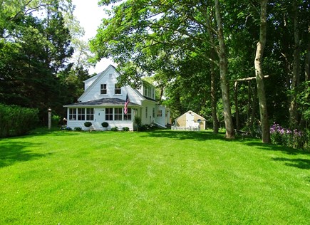 Orleans Cape Cod vacation rental - Salty Sweet Cottage on large lot, located close to Skaket Beach