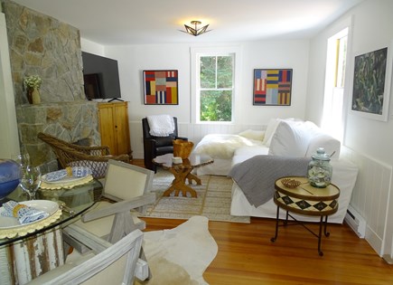 Orleans Cape Cod vacation rental - Dining area and living room