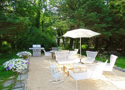 Orleans Cape Cod vacation rental - Relaxing Patio Seating with Victory Barbeque