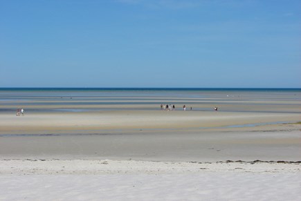 Orleans Cape Cod vacation rental - Less than one mile to Skaket Beach, showing low-tide
