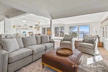 Orleans Cape Cod vacation rental - One of several lounge seating areas.