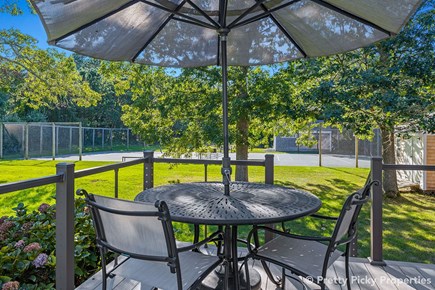 Orleans Cape Cod vacation rental - Guest house view of tennis/pickle ball court