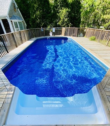 Brewster Cape Cod vacation rental - You private 30' x 14' heated pool.