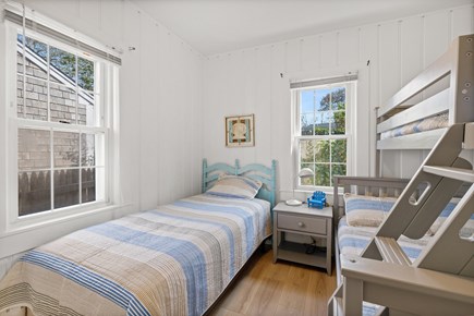 Harwich, Bank Street Beach Cottage Cape Cod vacation rental - A bunk room! Sleeping 4 guests.