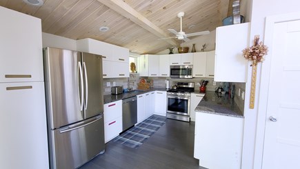 Wellfleet Cape Cod vacation rental - Nicely equipped kitchen with stainless appliances