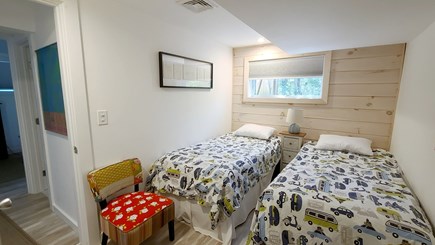 Wellfleet Cape Cod vacation rental - Lower level bedroom with two twins