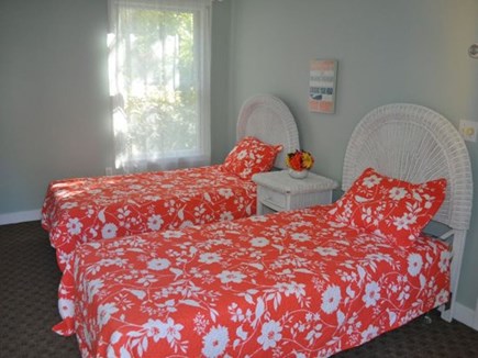 Eastham Cape Cod vacation rental - Twin Bedroom with access to rear deck