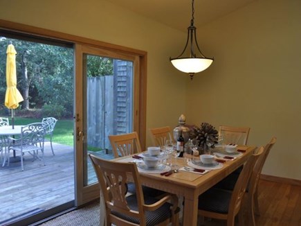 Eastham Cape Cod vacation rental - View from the dining area with deck access