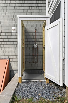 Falmouth Heights Cape Cod vacation rental - Outdoor Shower - hot & cold water
