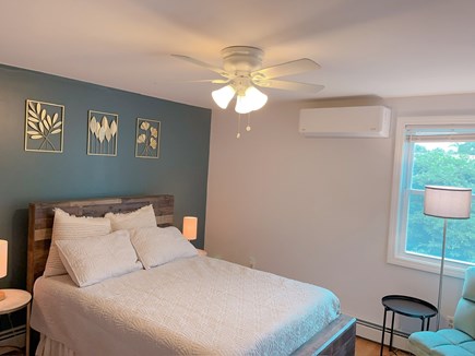 Mashpee Cape Cod vacation rental - Bedroom: Blue room full size bed