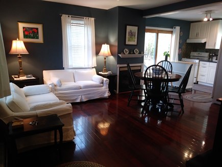 Falmouth Cape Cod vacation rental - Living Room/Dining Area