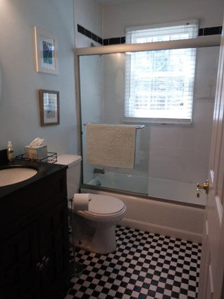 Falmouth Cape Cod vacation rental - Downstairs Bathroom