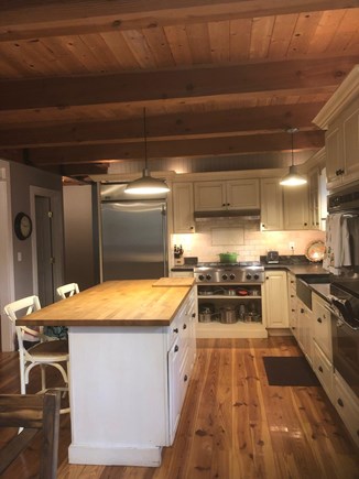 Mashpee Neck Cape Cod vacation rental - Chef's kitchen with gas stove, dishwashers, microwave and oven