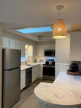 Eastham Cape Cod vacation rental - Newly remodeled kitchen with all new stainless appliances.
