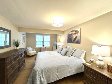 Eastham Cape Cod vacation rental - Spacious and serene king bedroom with large closet.