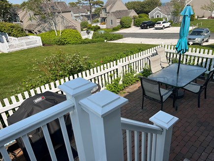 Mashpee, New Seabury Cape Cod vacation rental - Outdoor patio with grill!