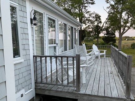 West Yarmouth Cape Cod vacation rental - Side deck off family room